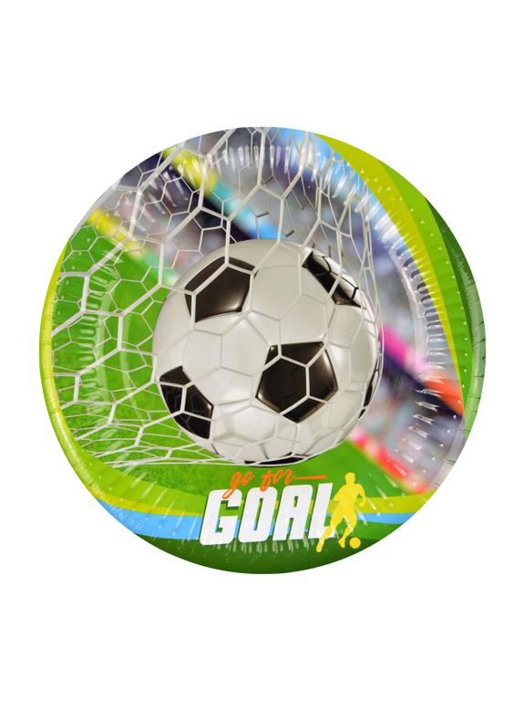 Talerze papierowe - Gol! (8 szt.) - FSC Mix Credit