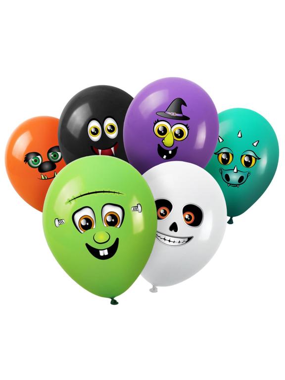 Balony potwory - zrób to sam (6 wzorów) (6 szt.)