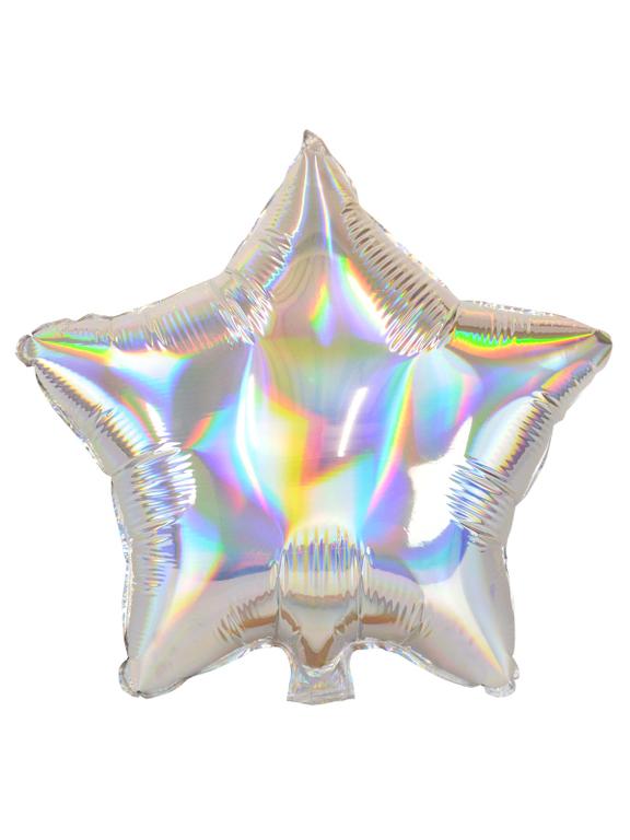Balon foliowy gwiazda opalizująca