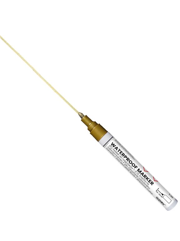 Marker do nagrobków - złoty