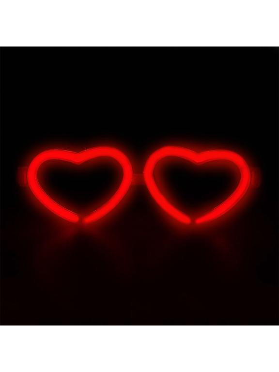 Okulary serca Glow stick
