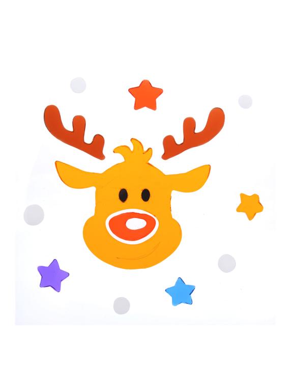 Świąteczne naklejki żelowe