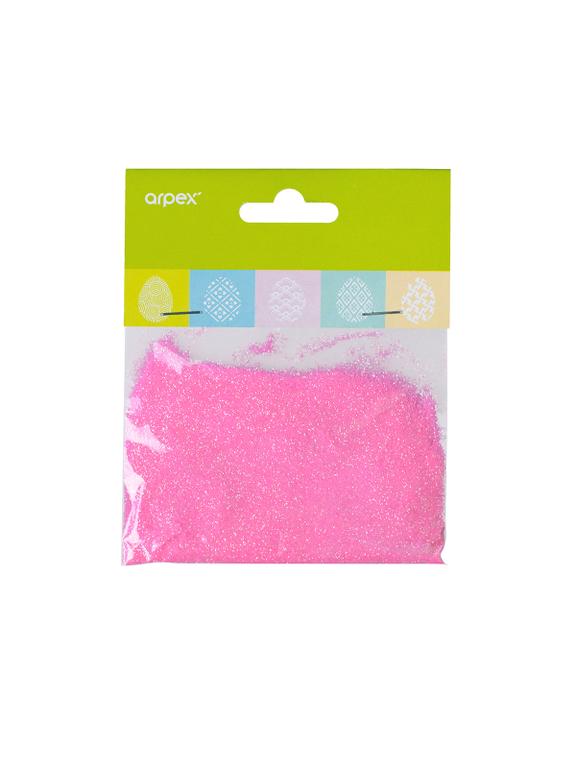 Sypki brokat - różowy