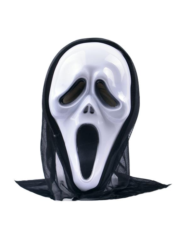 Straszna maska z kapturem