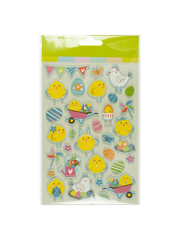 Wielkanocne naklejki piankowe