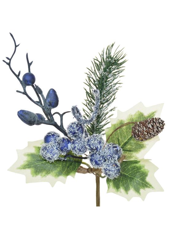 Gałązka dekoracyjna z jagodami