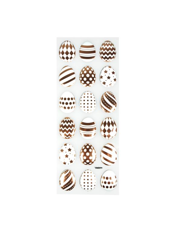 Naklejki wielkanocne Glamour 3D