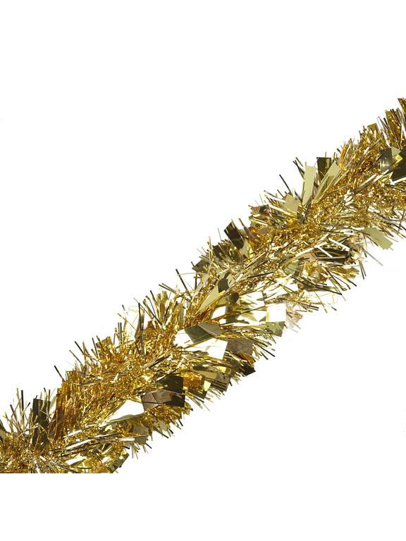 Łańcuch z grubym włosem złoty