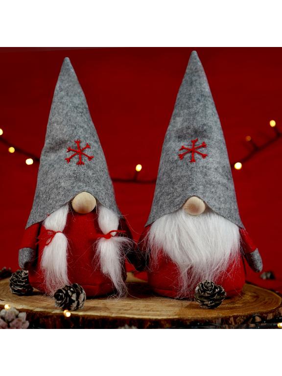 Skrzat z filcową czapką - duży