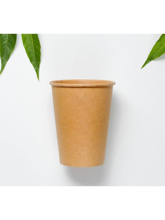 Kubki papierowe kraftowe (6 szt.) - FSC Mix