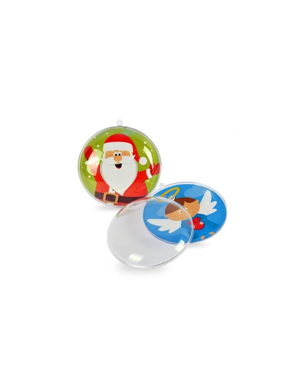 Zestaw zrób to sam z otwieraną bombką i kolorowanką