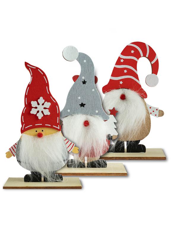 Drewniana dekoracja - skrzat