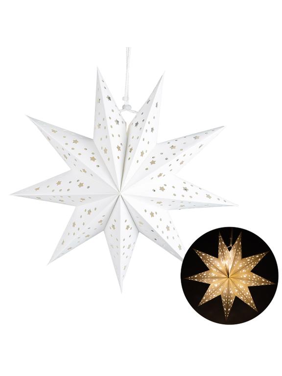 Papierowa gwiazda LED