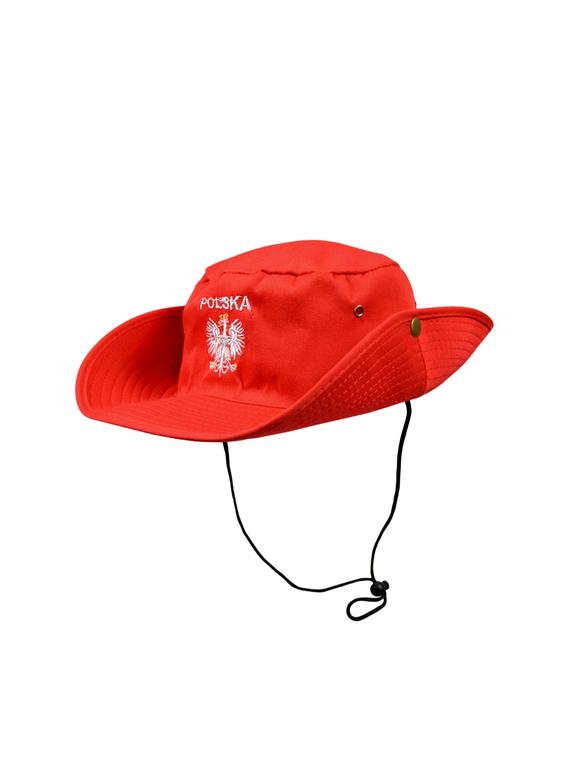 Kapelusz kowbojski "Biało-Czerwoni"