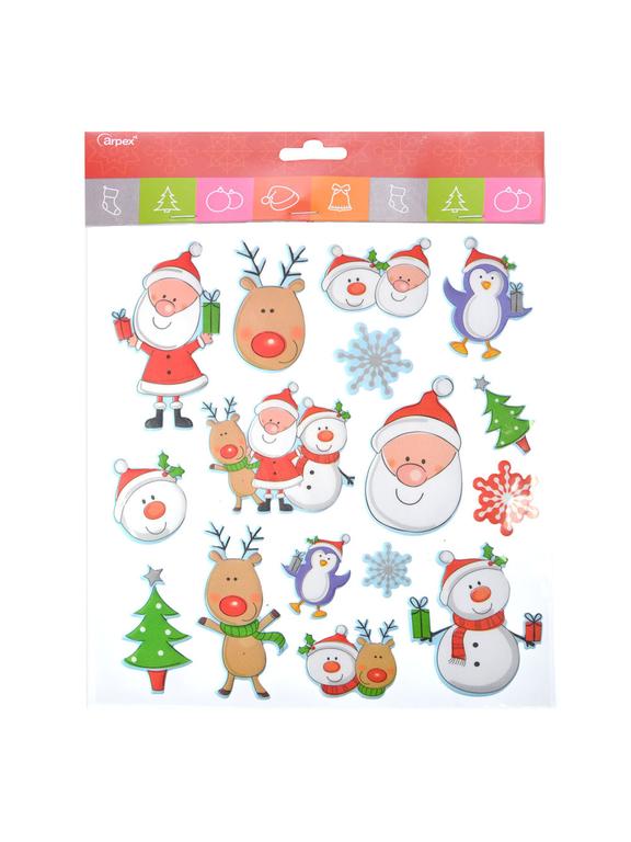 Świąteczne naklejki 3d