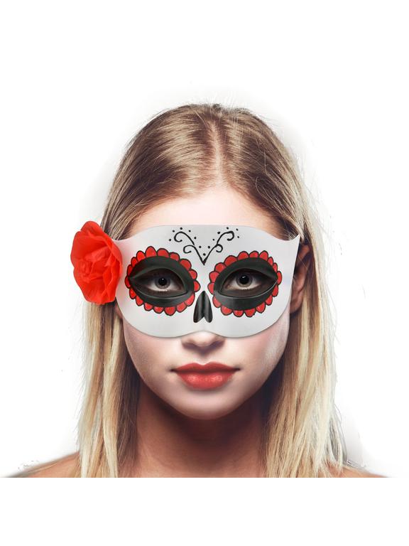 Maska wenecka z różą