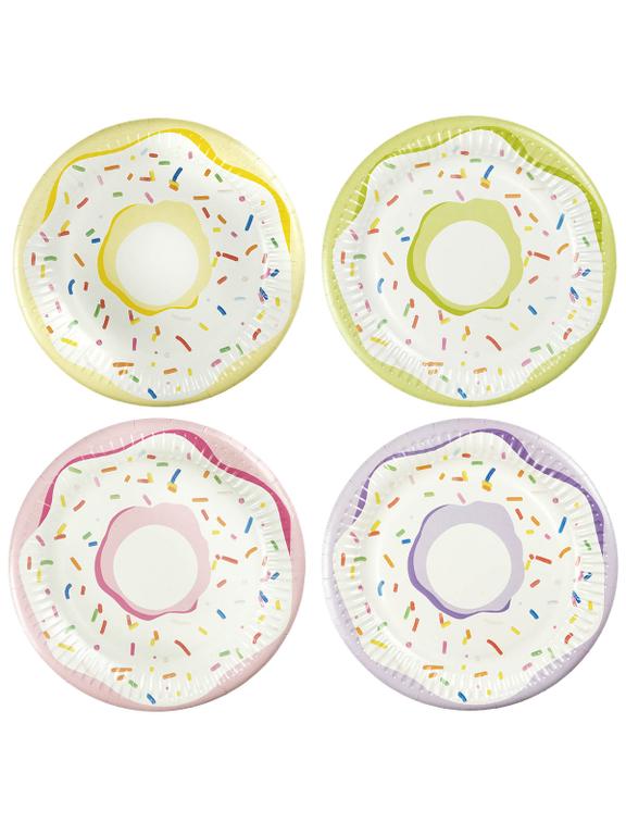 Talerze papierowe - Pączki (8 szt.) FSC Mix Credit