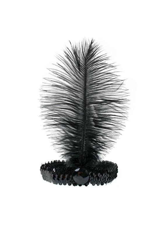 Opaska charleston czarna