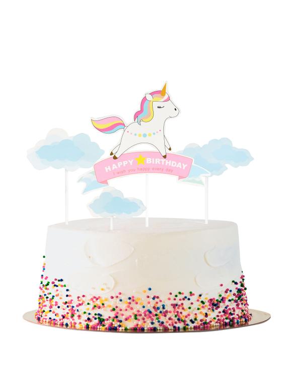 Dekoracja tortu - Jednorożec