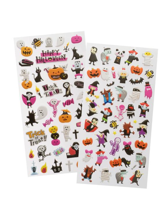 Urocze piankowe naklejki halloweenowe