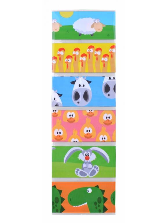 Owijki termokurczliwe na jajka - wesołe zwierzaki (6 szt.)