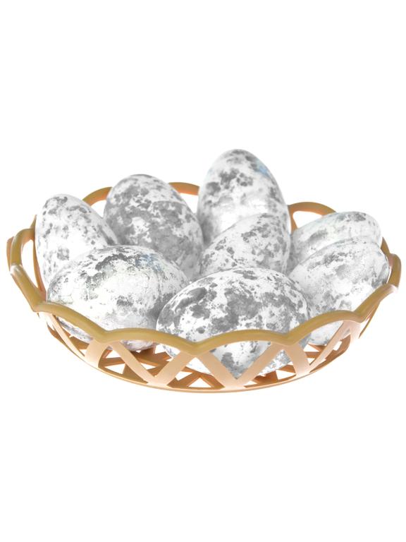 Pisanki w koszyczku (8 szt.)