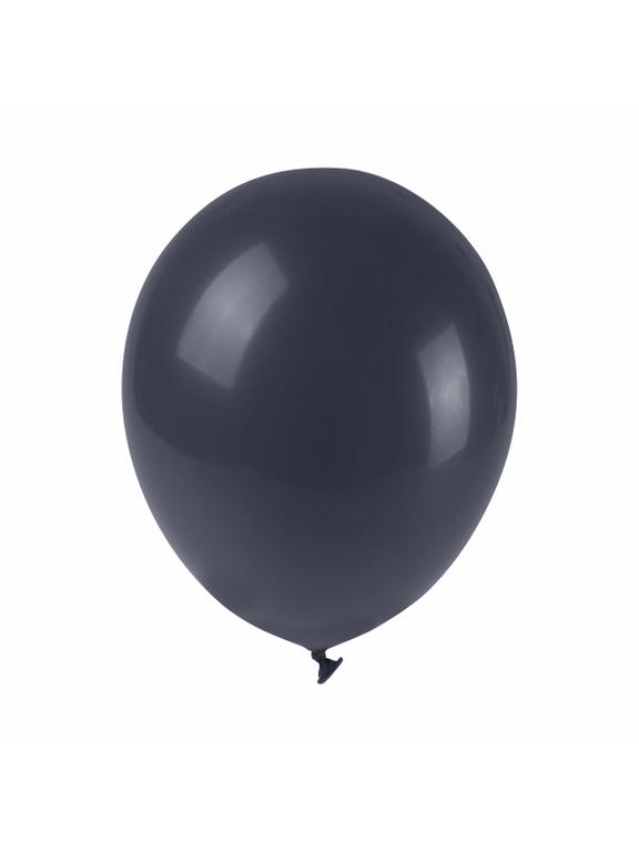 Balony pastelowe 11'' czarne (100 szt.)