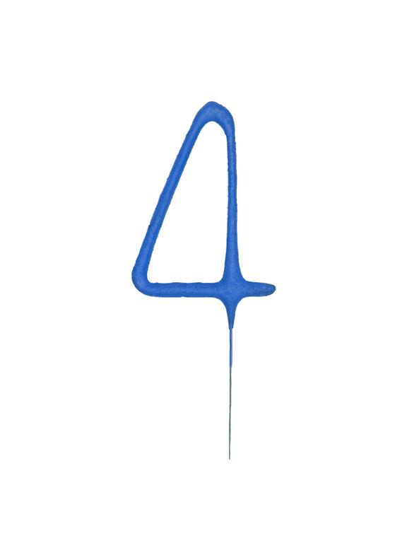 Zimne ognie cyferka nr 4