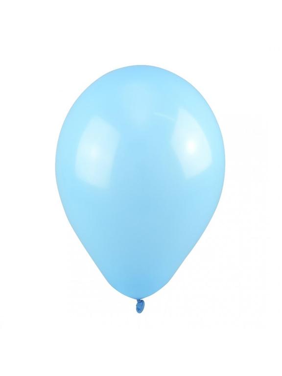 Balony pastelowe 10'' błękitne (100 szt.)