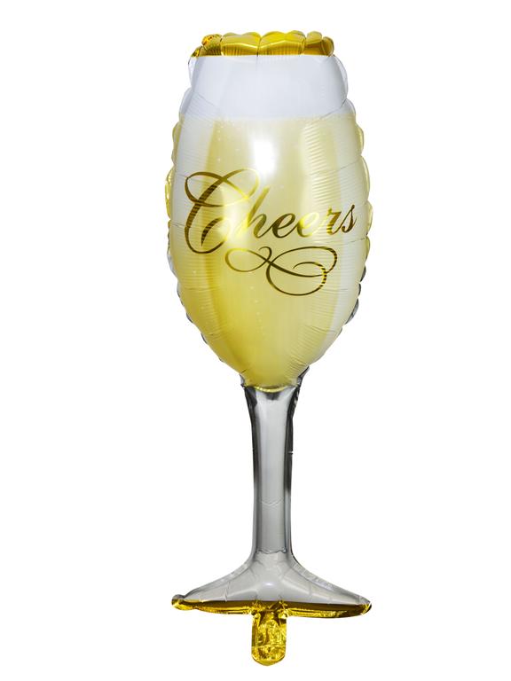 Balon foliowy kieliszek do szampana
