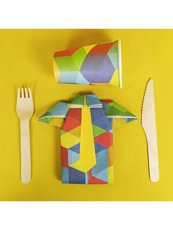 Serwetki - Klocki (20 szt.) - FSC Mix Credit