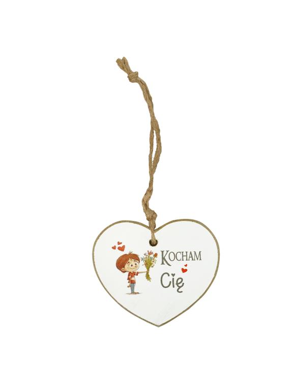 Drewniana tabliczka dekoracyjna