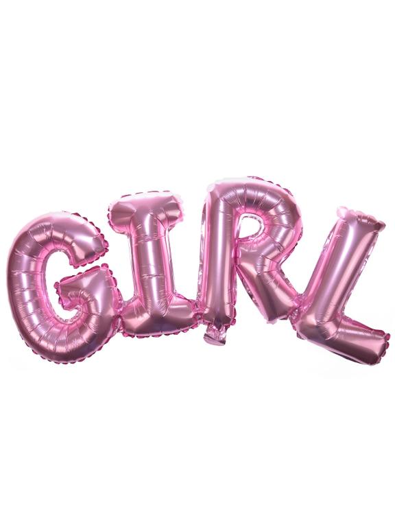 Balon foliowy napis Girl