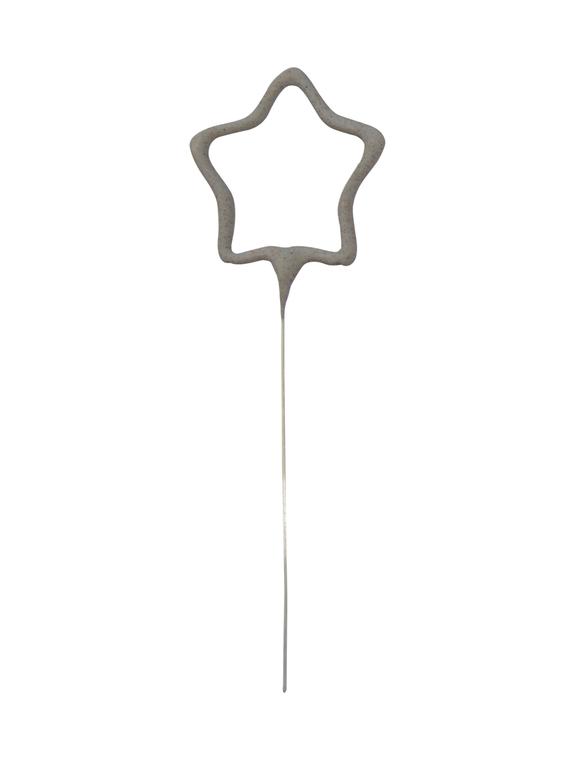 Zimne ognie kształty - gwiazdka