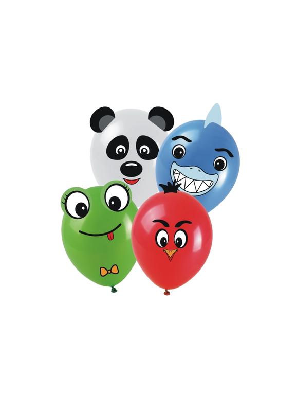 Balony zwierzaki - zrób to sam (4 wzory) (6 szt.)