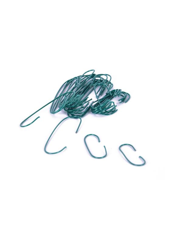 Haczyki metalowe zielone (150 szt.)