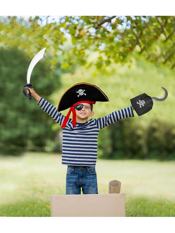 Hak pirata z materiałowym mankietem