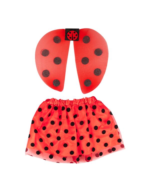 Zestaw biedronki (skrzydełka, spódniczka)