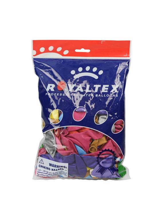 Balony metalizowane 10'' (100 szt.)