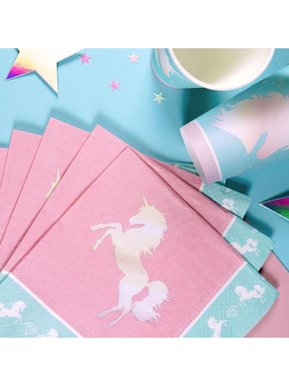 Serwetki - Jednorożec (20 szt.) - FSC Mix Credit