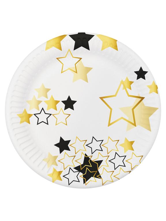 Talerze papierowe - Celebrate! (8 szt.) - FSC Mix Credit