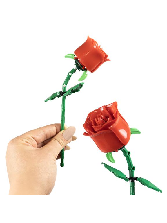 Zestaw klocków - róża