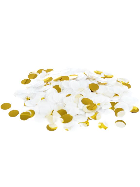 Konfetti - Celebrate! złoto-białe