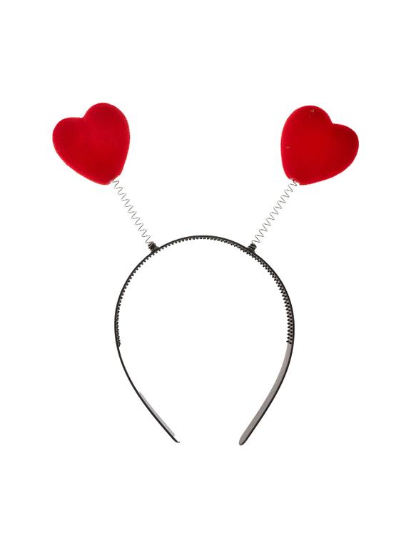 Opaska na głowę - serduszka