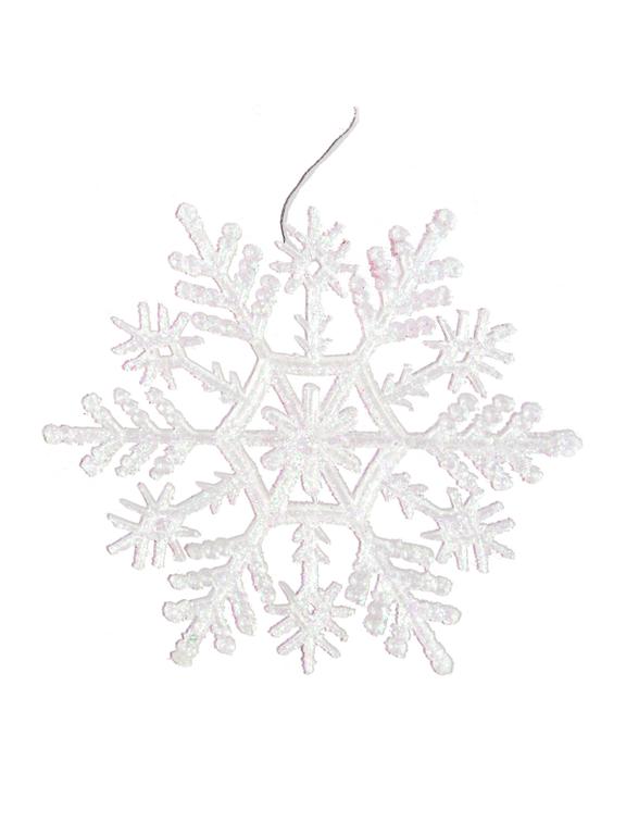 Śnieżynki akrylowe (6 szt.)