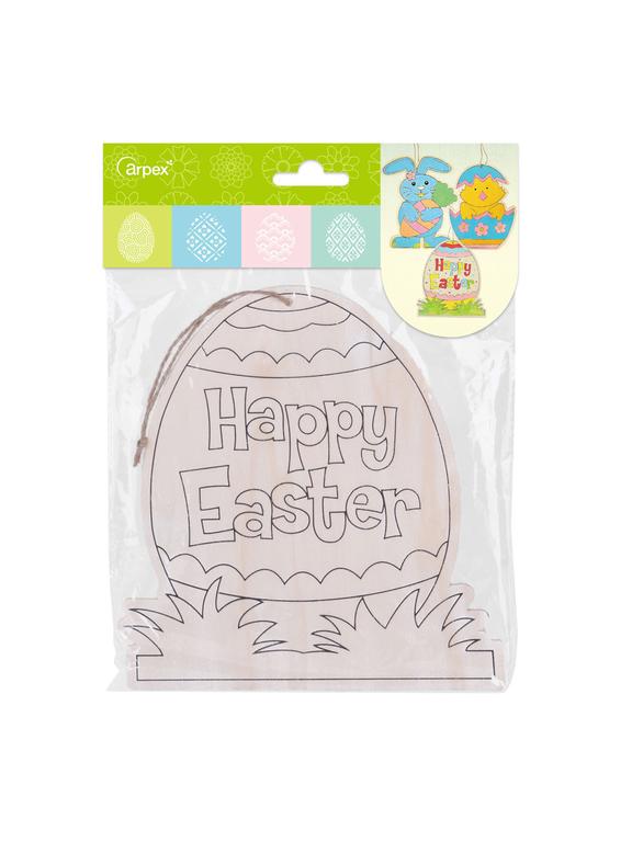 Drewniana ozdoba zrób to sam jajko PROMOCJA