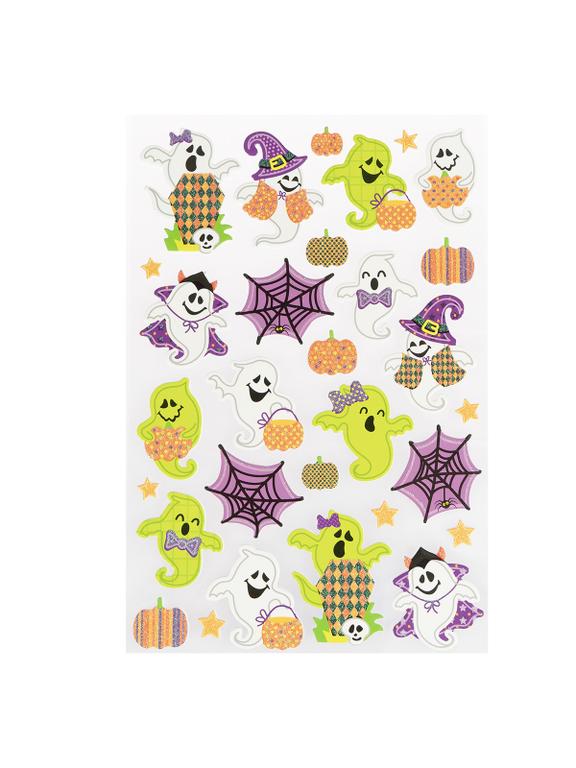 Naklejki halloweenowe duszki