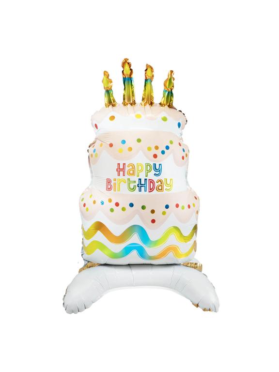 Balon foliowy stojący tort