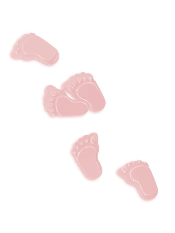 Konfetti stópki - różowe