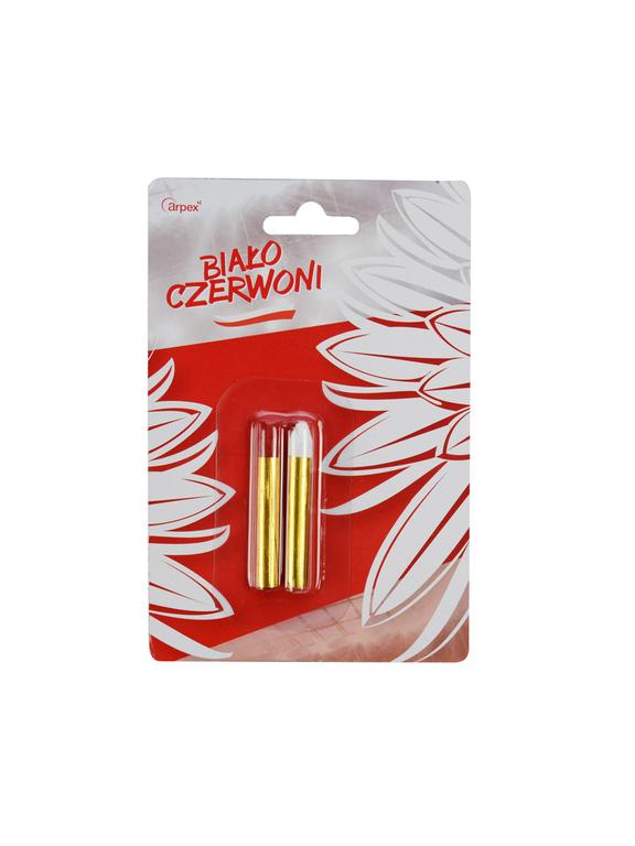 Kredki do twarzy "Biało-Czerwoni" (2 szt.)